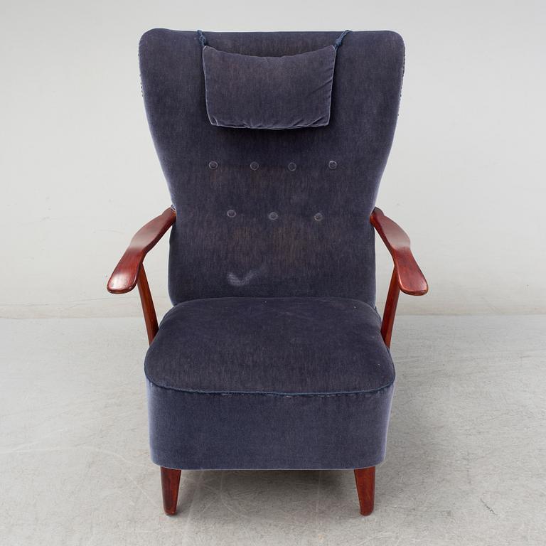 EASY CHAIR, probably 1940s / 50s.