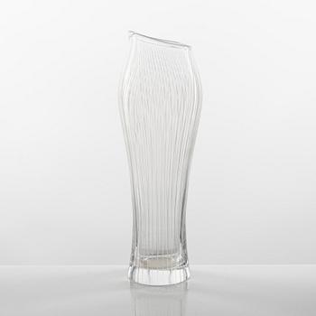 Tapio Wirkkala, a model 3215 glass vase, Iittala, Finland.