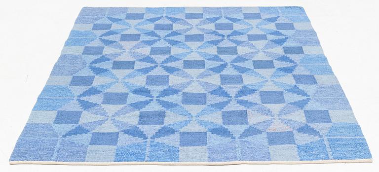 Matta, rölakan Anna Hårdell, Leksand Hemslöjd, signerad, ca 210 x 153 cm.