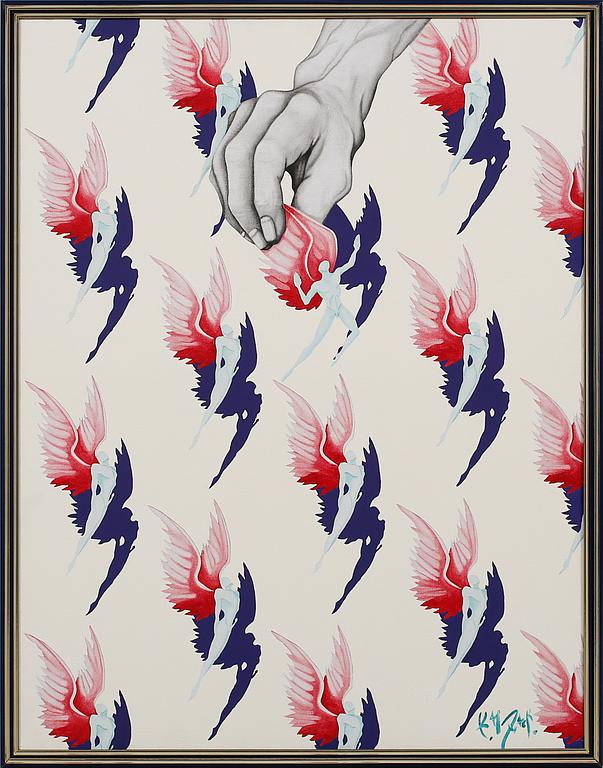 KAI ZACK, olja på duk, signerad.