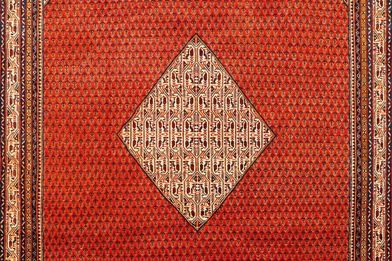 A Boteh Mir carpet, c. 346 x 242 cm.