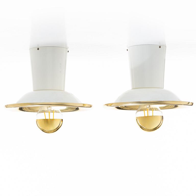 Josef Frank, Ceiling lamps, a pair, model 2162, Svenskt Tenn.