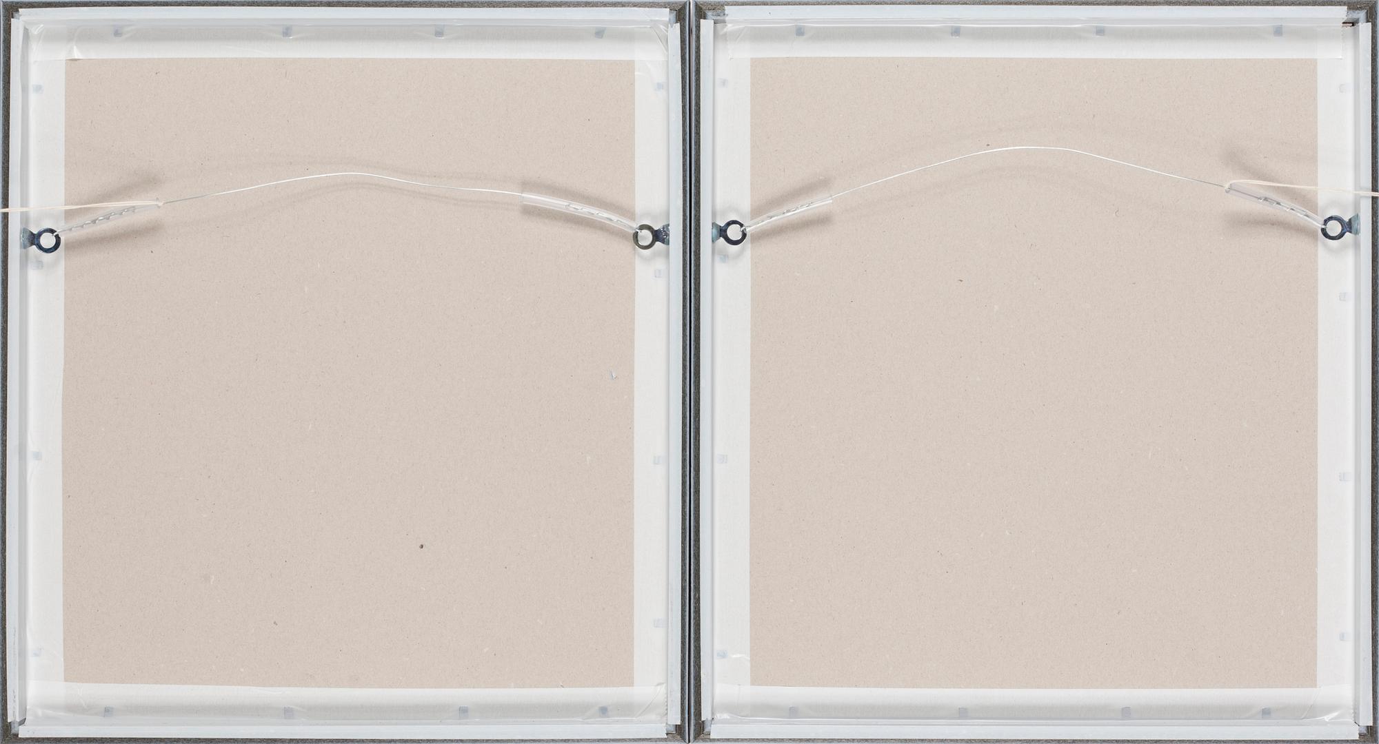 Leonhard Lapin, 'Müüdi sünd XXXI' and 'Müüdi sünd XXXIX'.