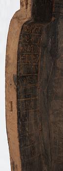 MUMMY SARCOPHAGUS, Egypt, Third Intermediate Period, circa 700-800 BC.