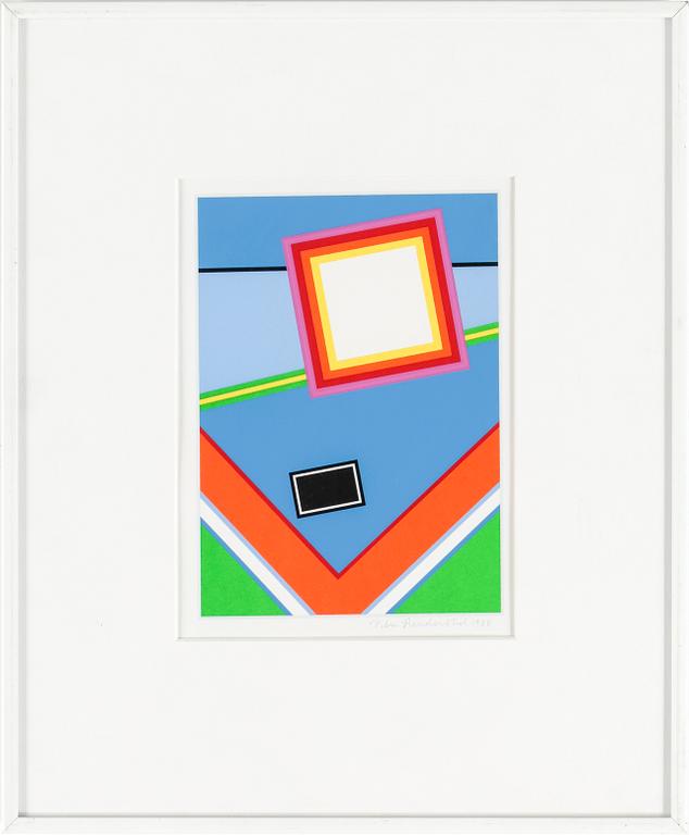 PETER FREUDENTHAL, serigrafi, signerad och daterad 1988.