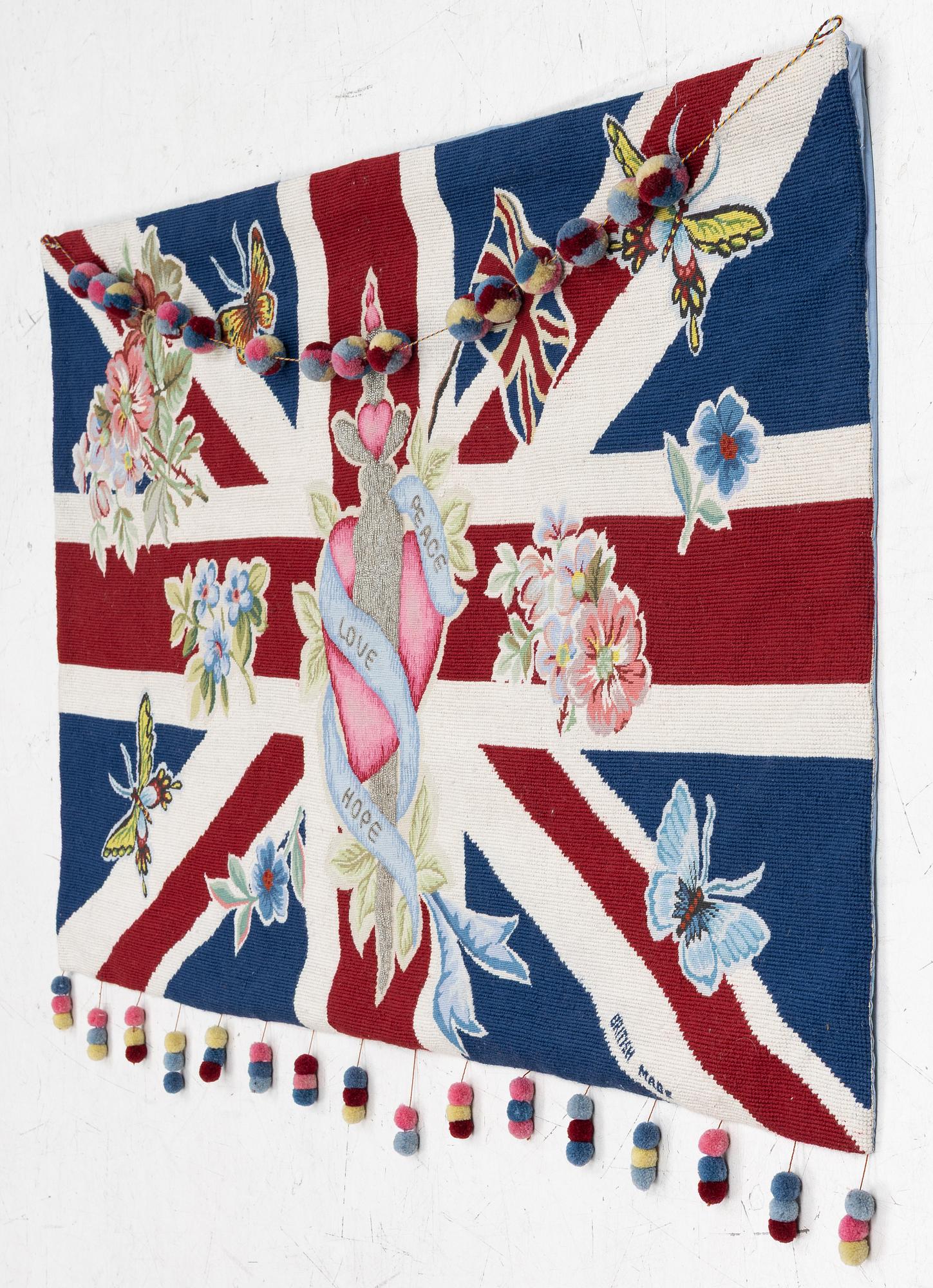 Lucinda Chambers, a 'Jubilee' tapestry, The Rug Company, c. 149 x 88 cm.