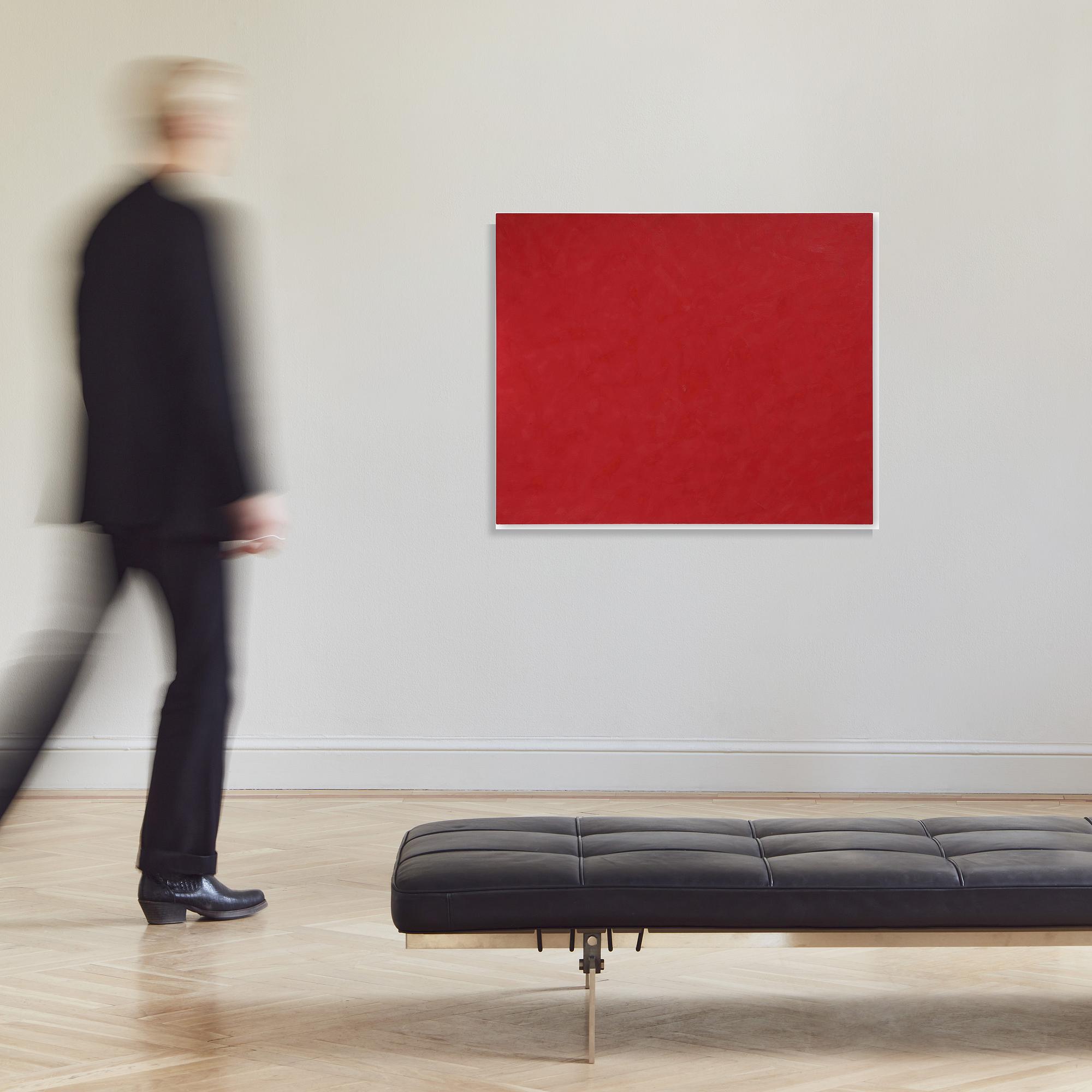 Marcia Hafif, "Cadmium Red".