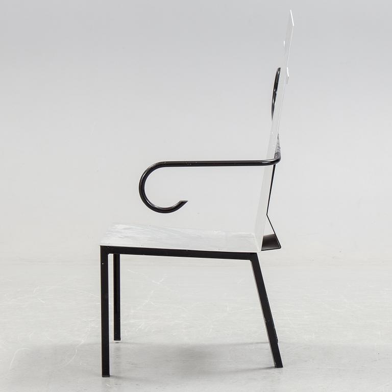 A 'Tio Pepe' chair, designed by 1988 by Javier Mariscal and Pepe Cortes.