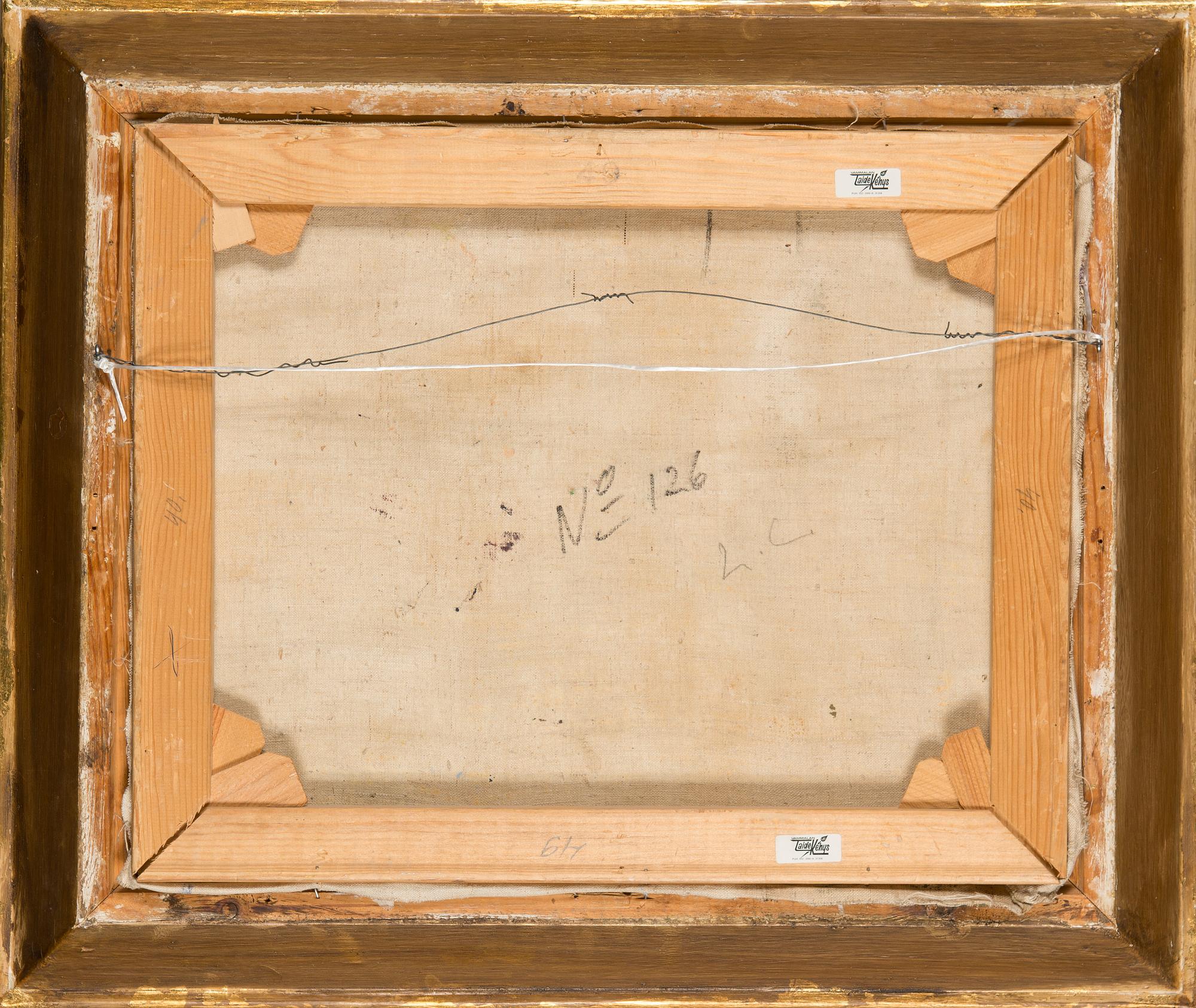Marcus Collin, oil on canvas, signed and dated -22.