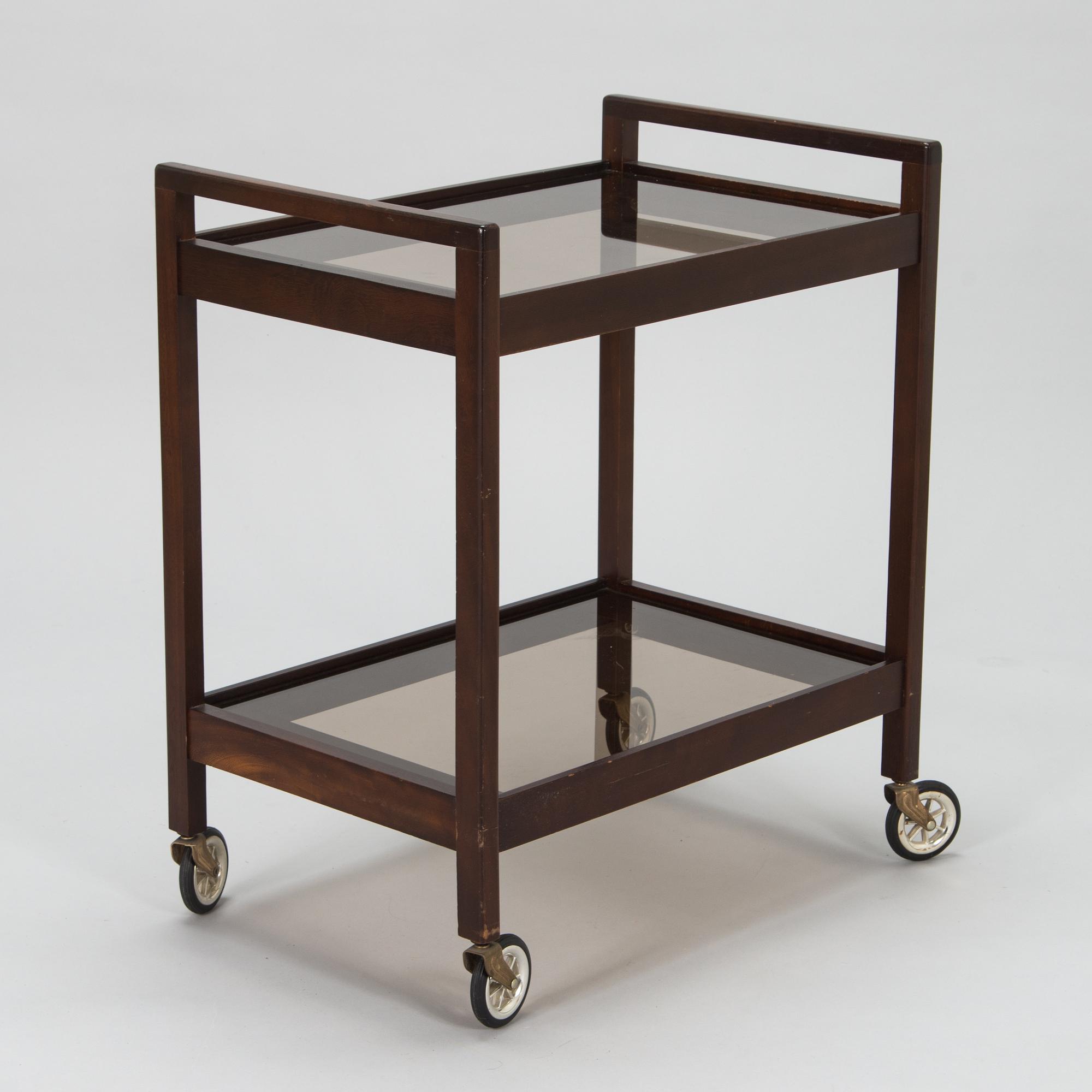 A 1960/70's tea trolley.