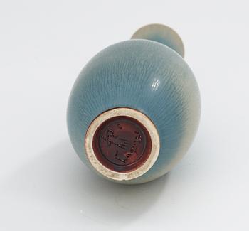 A Berndt Friberg stoneware vase, Gustavsberg studio 1968.