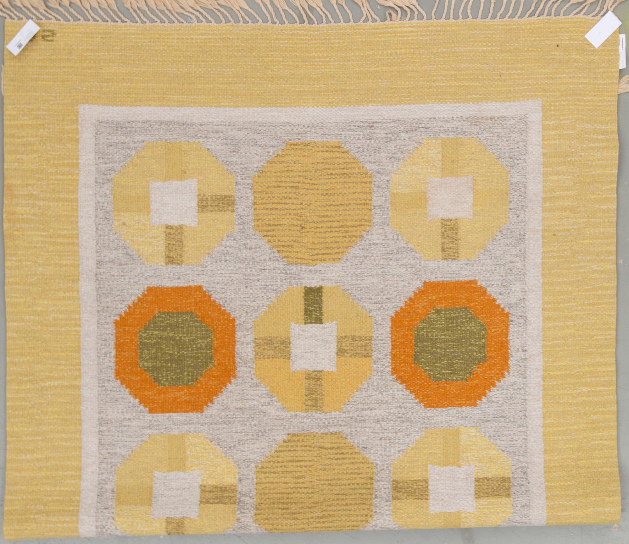 MATTA, rölakan, Birgitta Södergren, signerad BS,. Ca 246x156 cm.