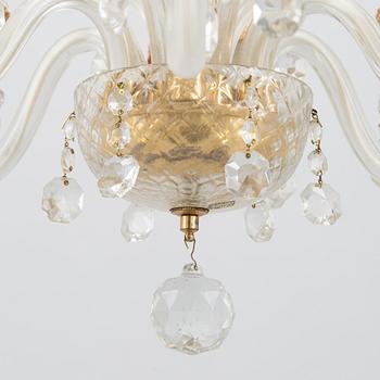 Chandelier, later half of the 20th century.