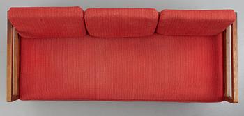 Axel Einar Hjorth, a stained pine sofa 'Sport', Nordiska Kompaniet Sweden, late 1930s.