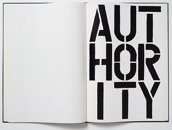 Christopher Wool, "Black Book".