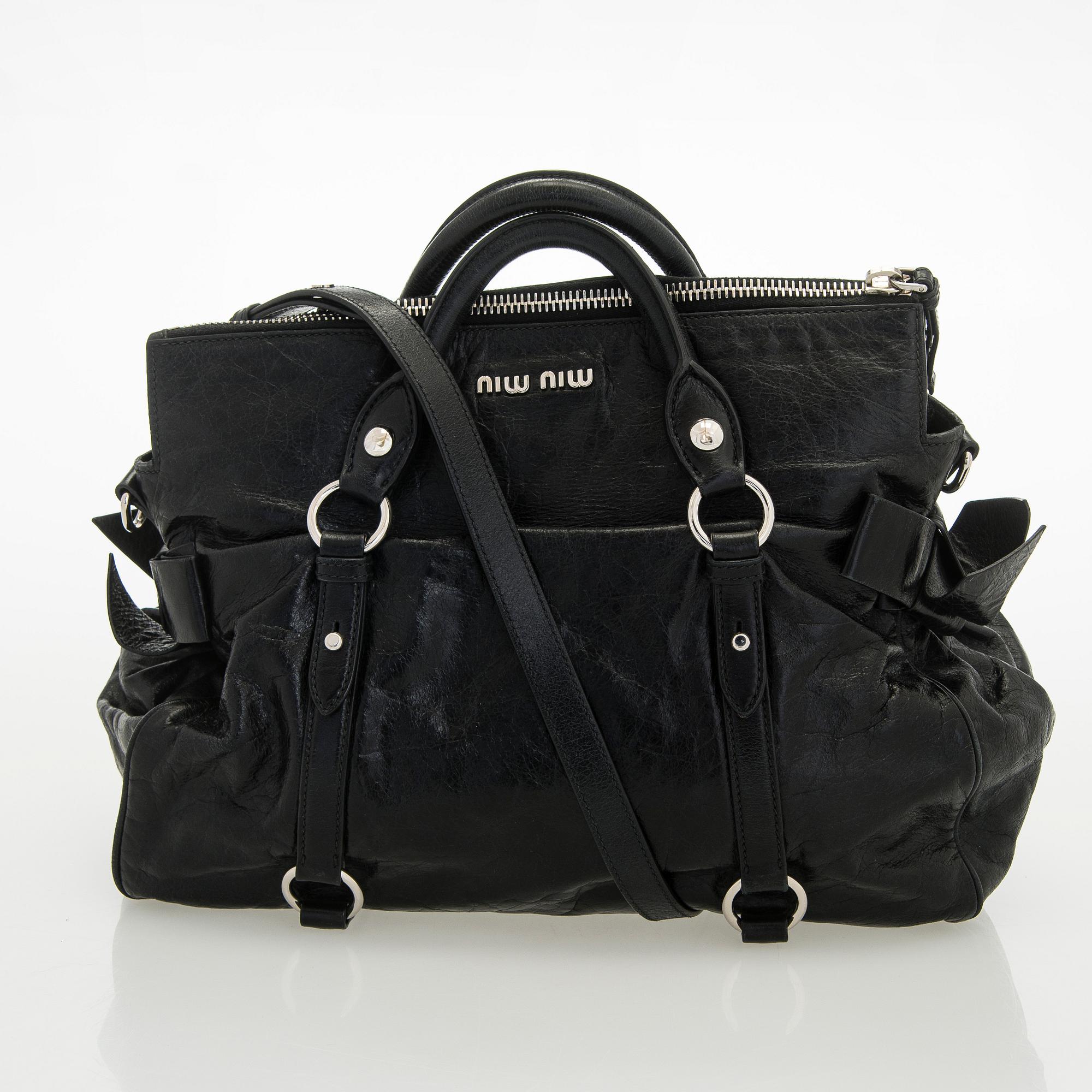 Miu Miu, A 'Bow Satchel' bag.