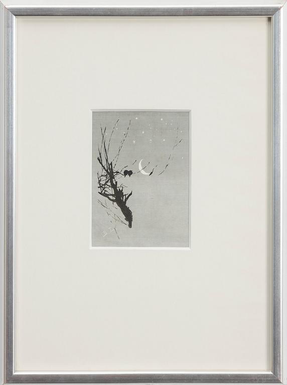 Bruno Liljefors, Fåglar på kvist.