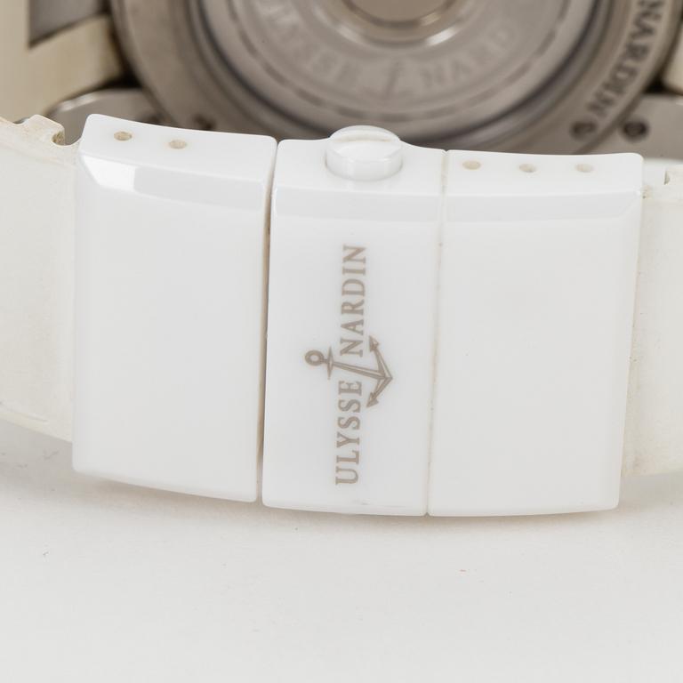 ULYSSE NARDIN, Executive Dual Time, armbandsur, 40 mm.