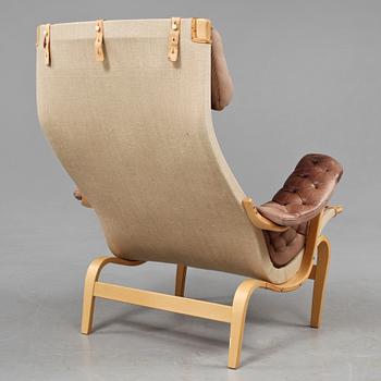 FÅTÖLJ med FOTPALL, "Pernilla", Bruno Mathsson för DUX, formgiven 1944.