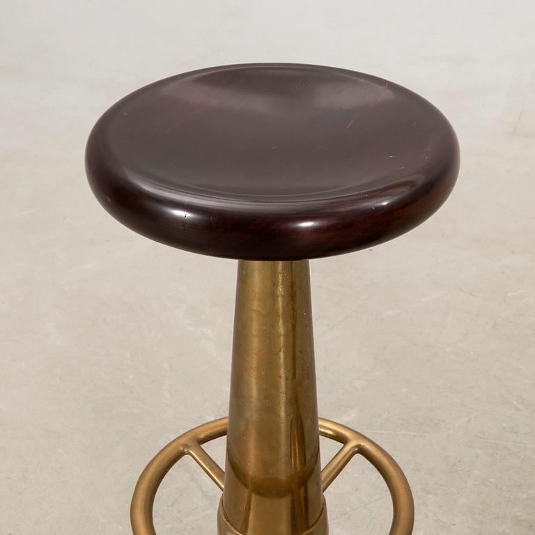 bar stools a pair for a boat first half of the 20th century.