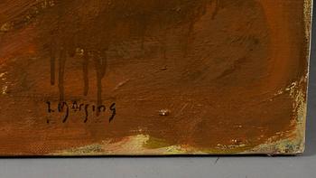 IVAR MORSING, oil on canvas, stamped signature.