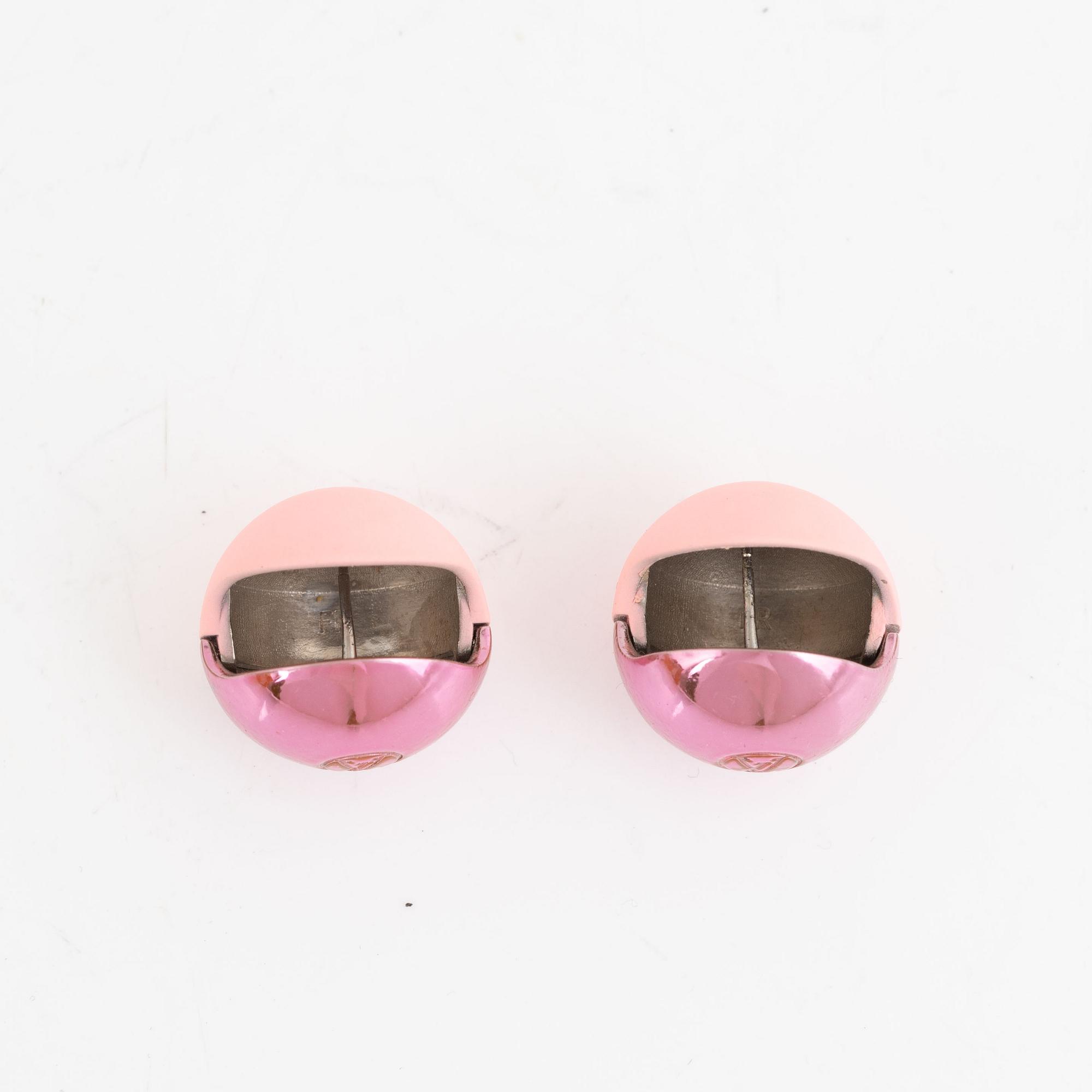 Louis Vuitton, earrings, one pair, "Planète".