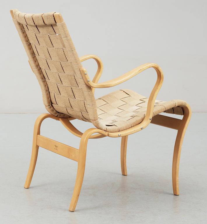 FÅTÖLJ "Eva", Bruno Mathsson, Mathsson International, Värnamo, 1900-tal.