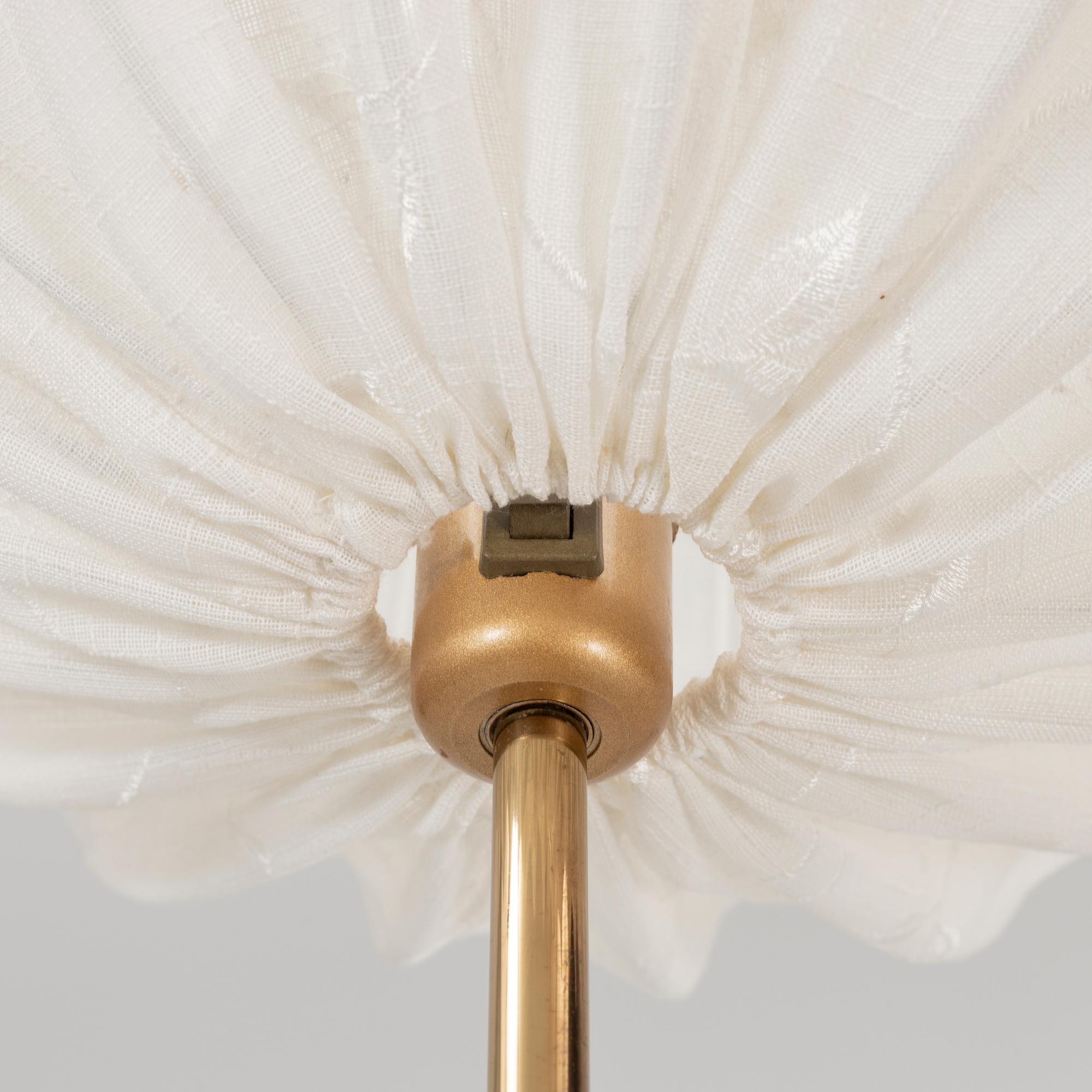A model 'G-019' brass floor light, Bergboms.