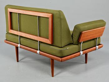 SOFFA, "Minerva", Peter Hvidt och Orla Mölgaard Nielsen, France Daverkosen, 1950/1960-tal.