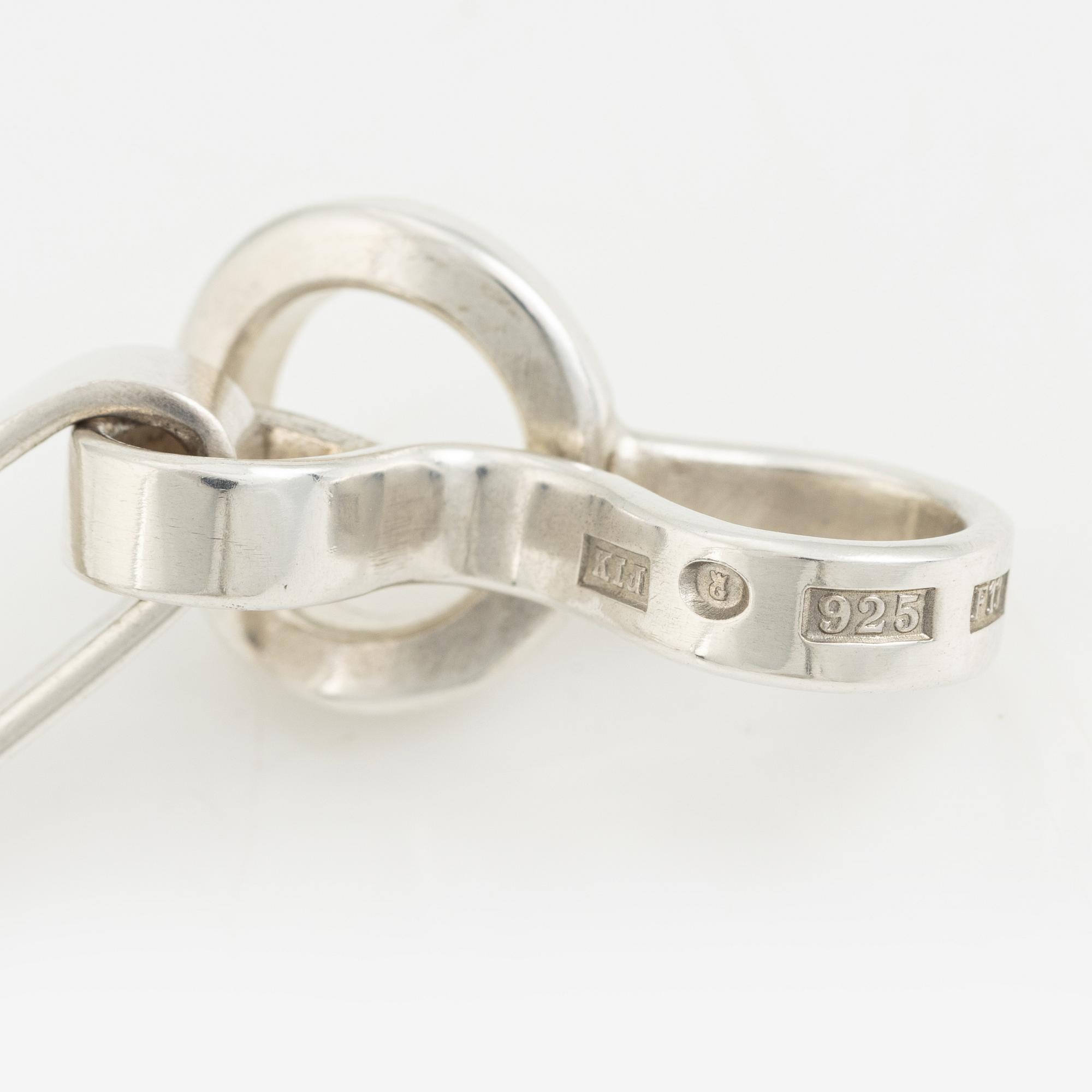 Karl-Ingemar Johansson, armband, silver.