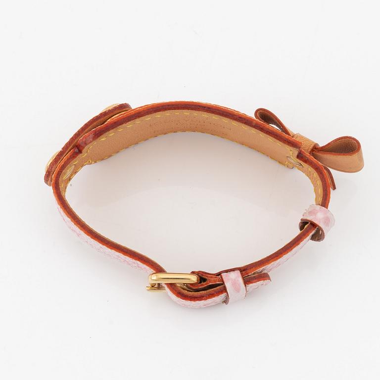 Louis Vuitton, A 'Takashi Murakami monogram address bracelet', 2003.