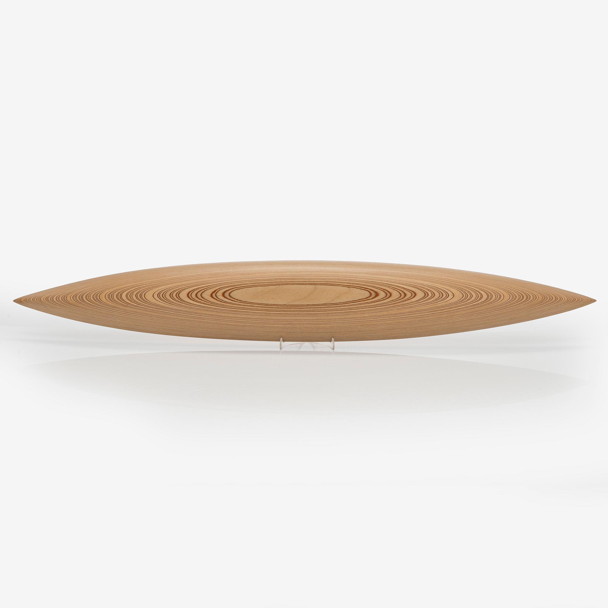 Tapio Wirkkala, A plywood dish, unsigned.