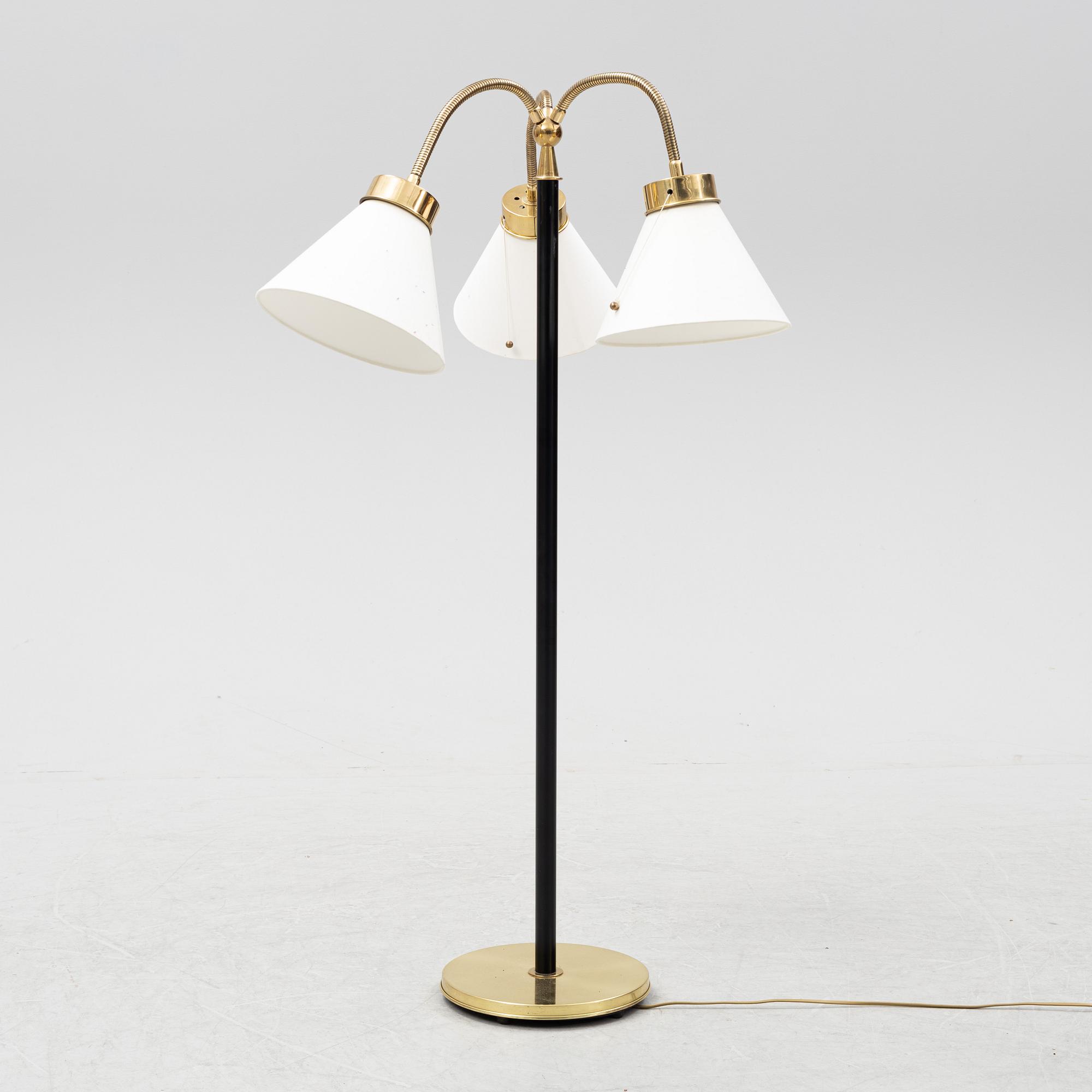 Josef Frank, golvlampa, "San Fransisco-lampan" modell 2431, Firma Svenskt Tenn. formgiven 1938.
