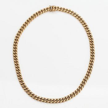 Halsband, 14K guld. Finska importstämplar, 2000.