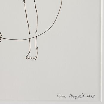 Lena Cronqvist, "Flicka med hopprep".