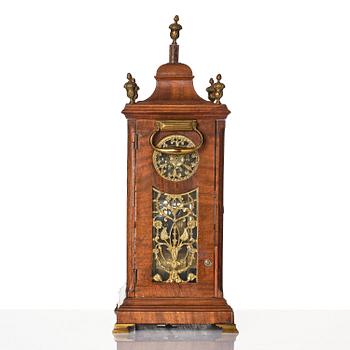 A George III musical bracket clock by Eardley Norton (watchmaker active in London 1762-94).