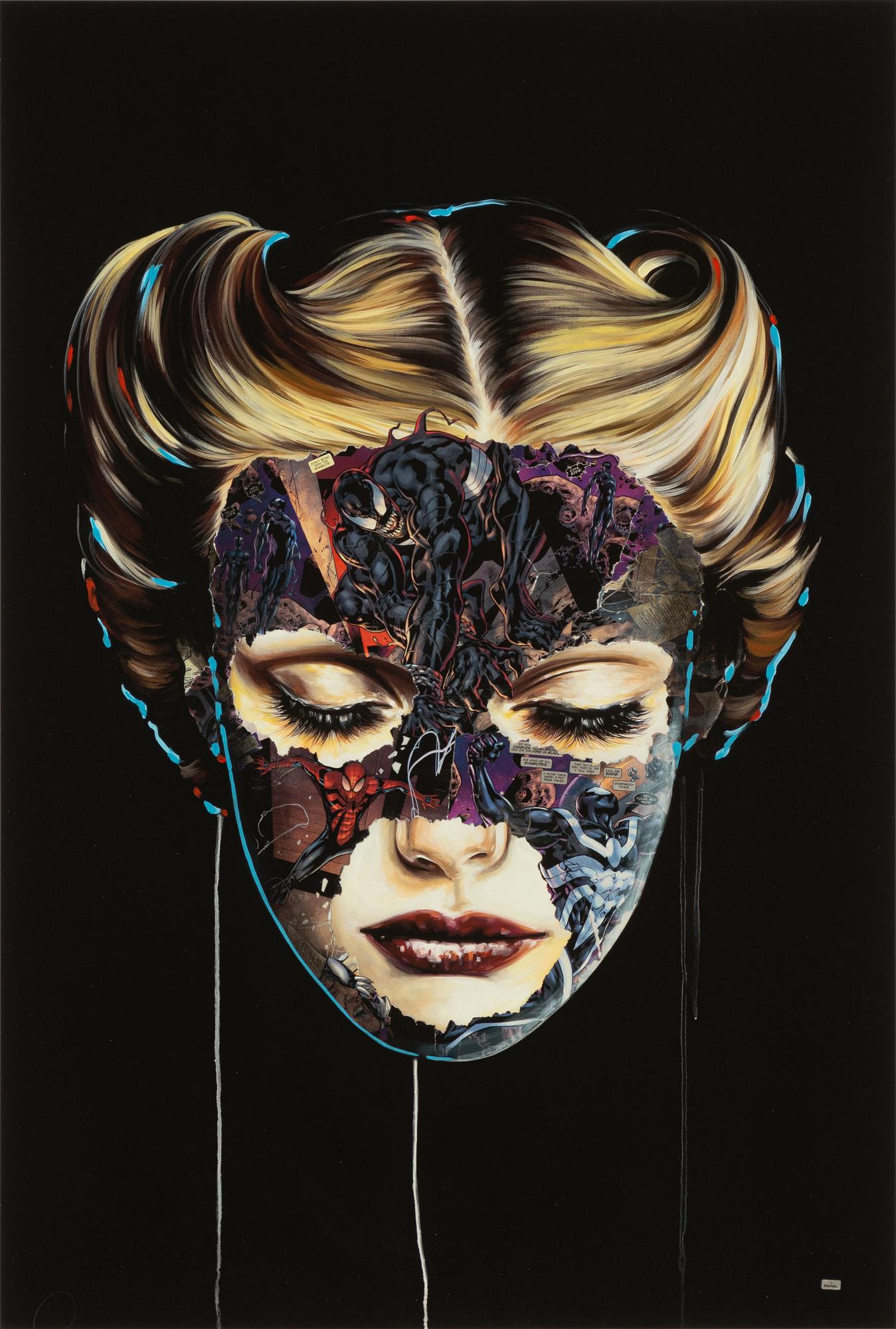 Sandra Chevrier, "Black" ur serien "La Cage et l'Union des Forces", 2022.