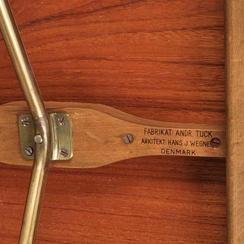 Hans J. Wegner, matbord med klaffar, Andreas Tuck, Danmark 1950-60-tal.