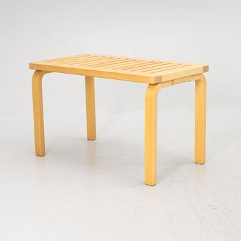 Alvar Aalto, a model 153A bench, Artek, 2002.