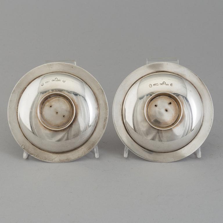 FAT, ett par, sterlingsilver, Michelsen, Danmark, 1937.