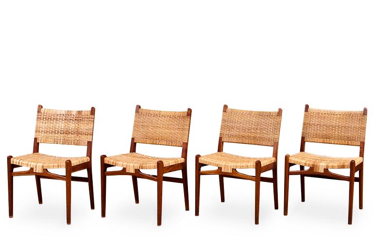 Hans J. Wegner, SET OF FOUR CHAIRS, MODEL CH-31.