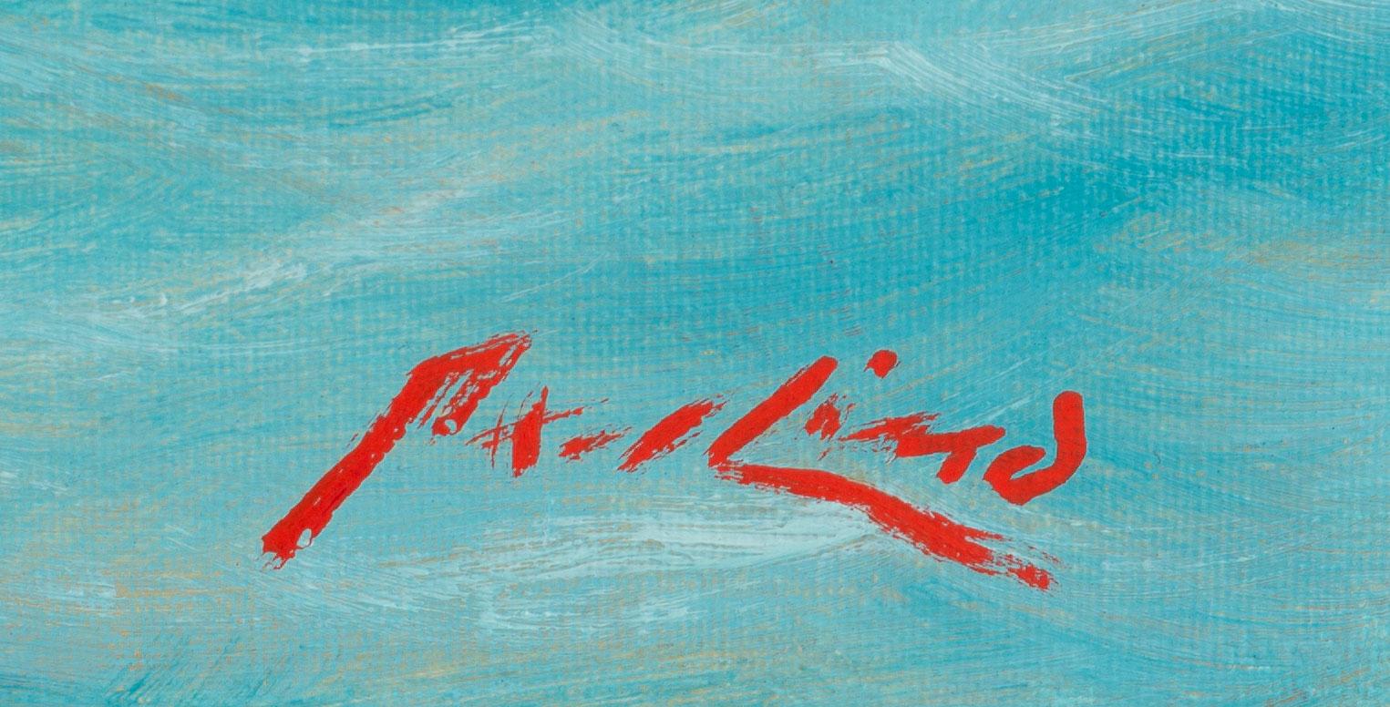 Axel Lind, "Gryning i Caribien".