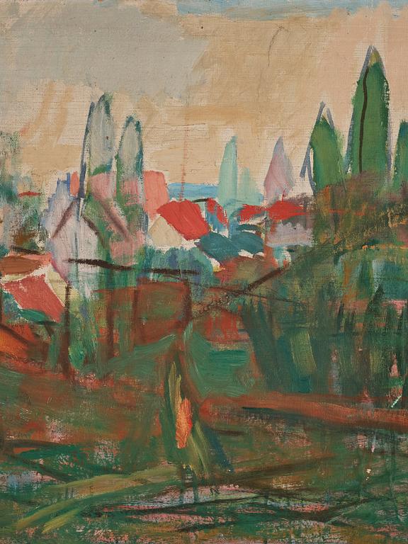 Carl Kylberg, "Vägen till staden".