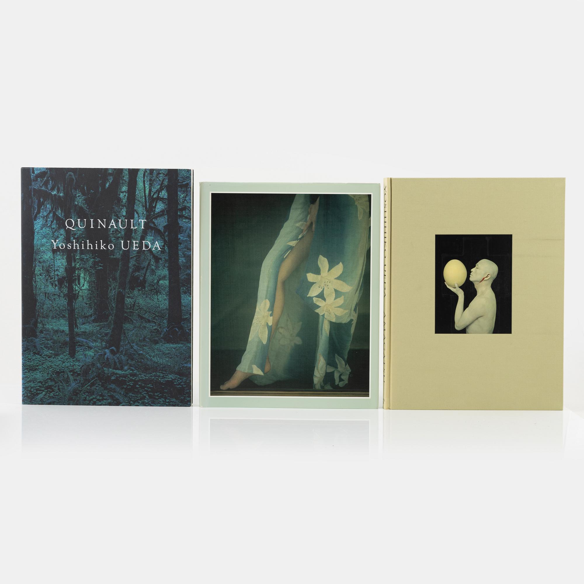 Yoshihiko Ueda, three photobooks.