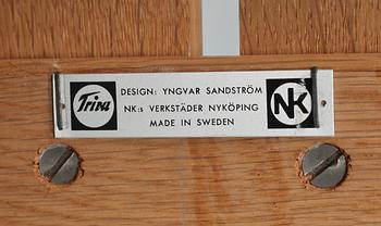 BÄNK, "Tokyo", Yngvar Sandström, Nordiska Kompaniets Triva serie, 1900-talets andra hälft.
