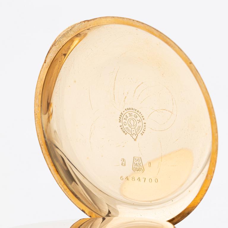 Omega, pocket watch, 51 mm.