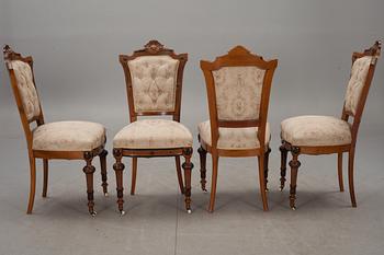 STOLAR, 6 st, oscarianska, 1800/1900-tal.