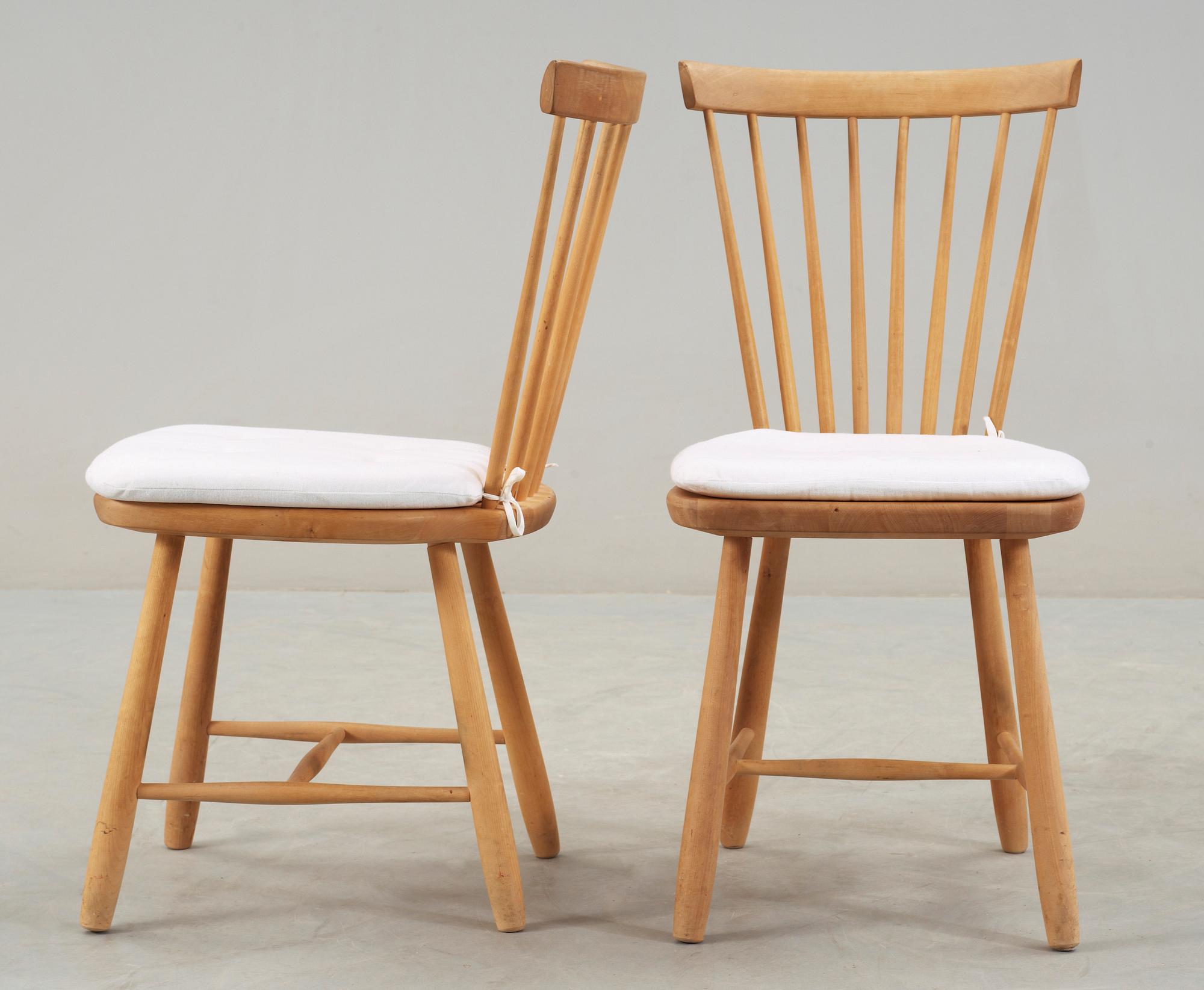 STOLAR, 6 st, "Lilla Åland", Carl Malmsten.