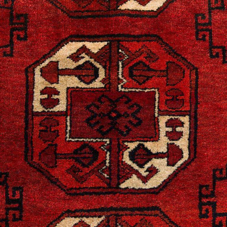 Carpet, Afghan. Approx. 219cm x 106cm.