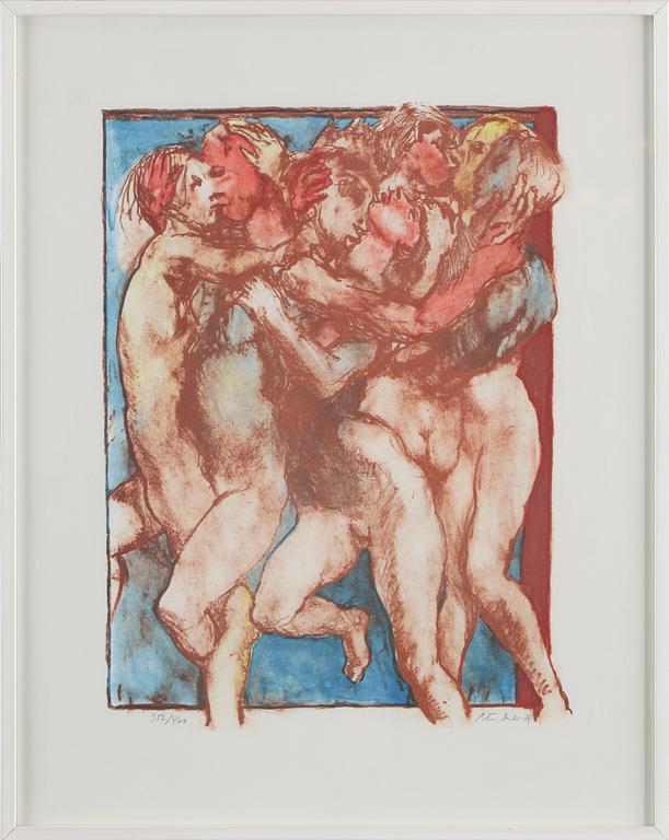 PETER DAHL, färglitografi, sign, dat -78 o numr 352/460.